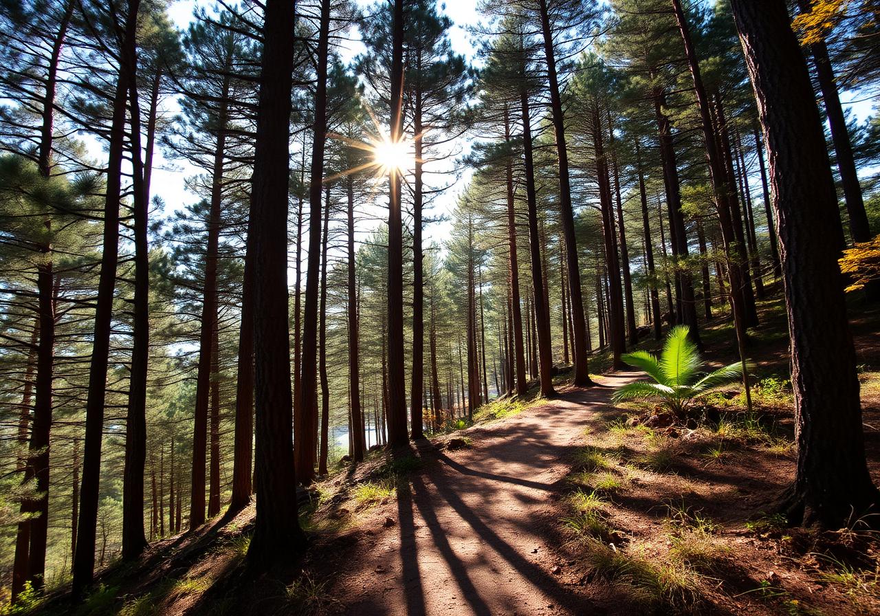 Pine forest