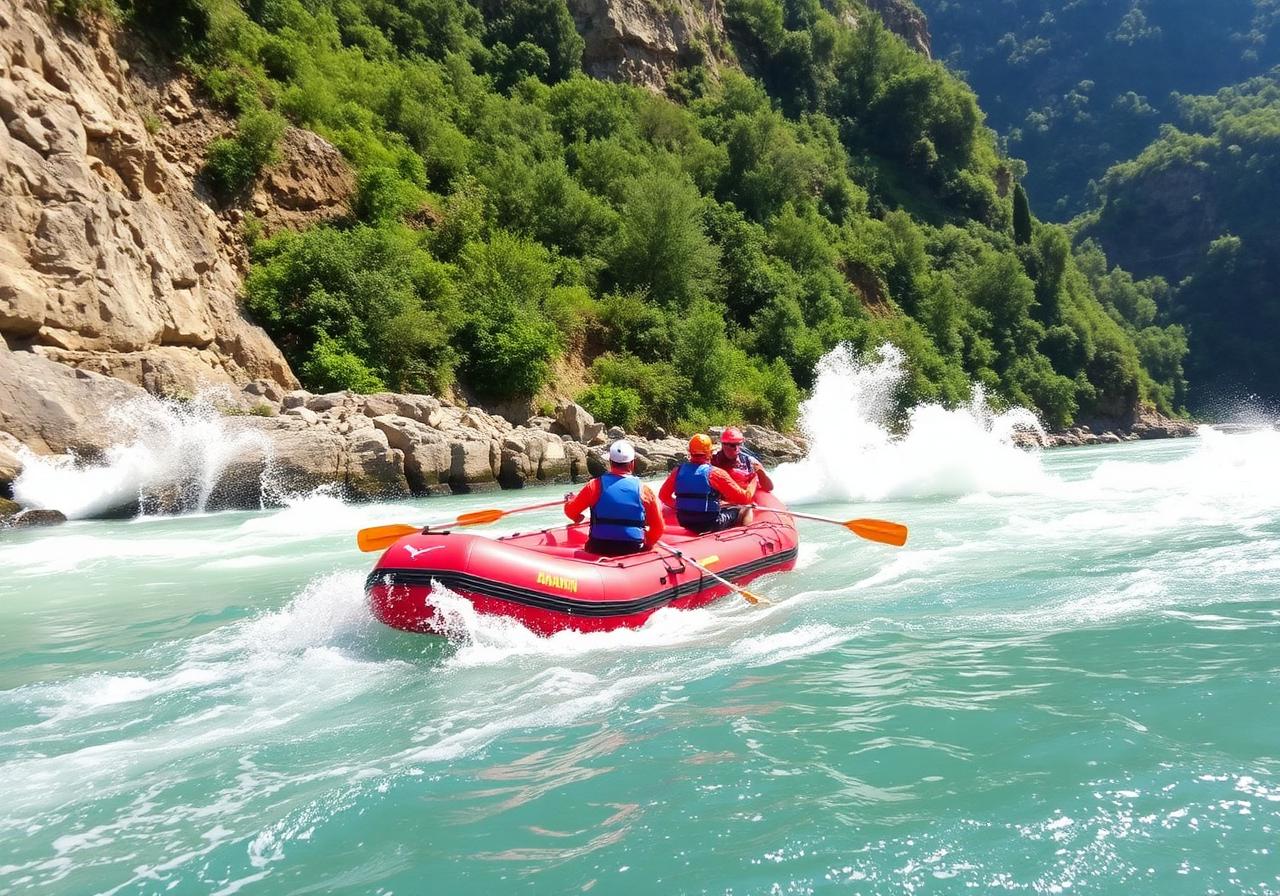 River rafting
